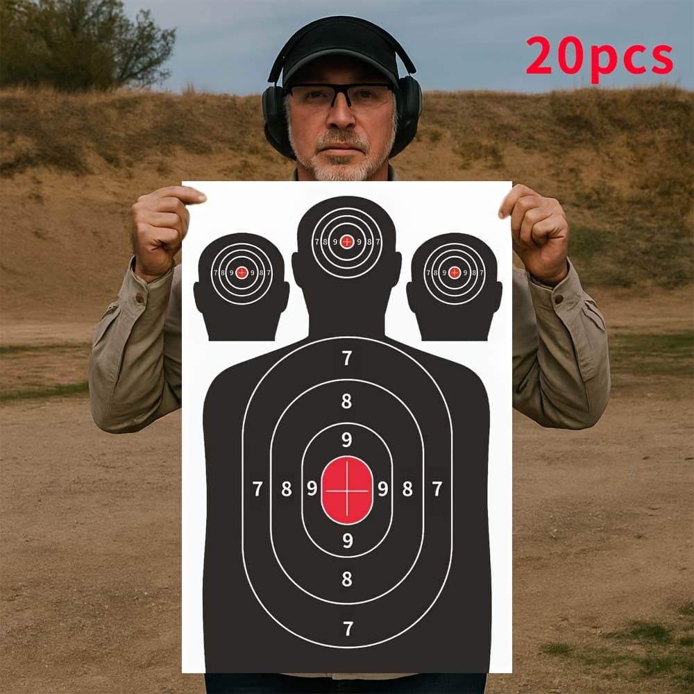 TEMU 10//100pcs 12×18 Inch High- Humanoid Paper | Professional Skill Improvement Practice, , Universal Use For Indoor And Outdoor.