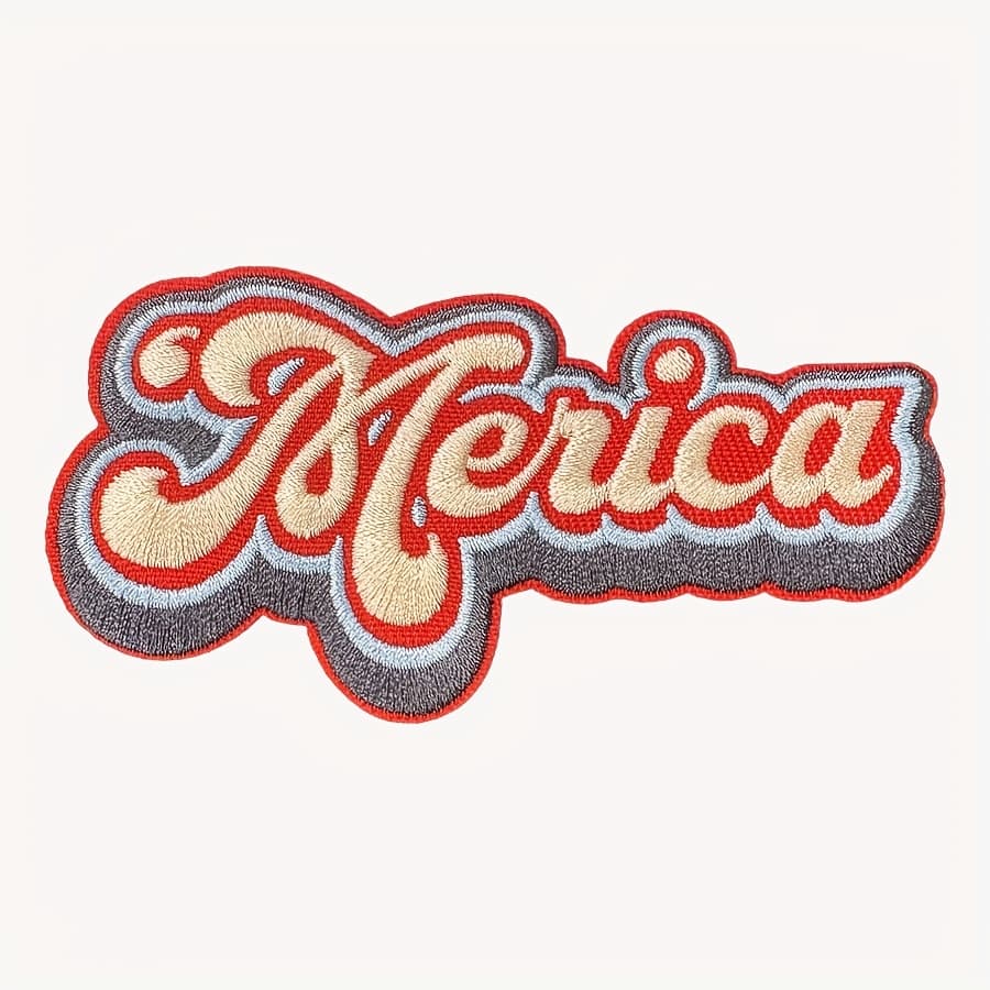 TEMU A Single '' Embroidered Patch, American Patch, Usa Patch, Trucker Hat Patch