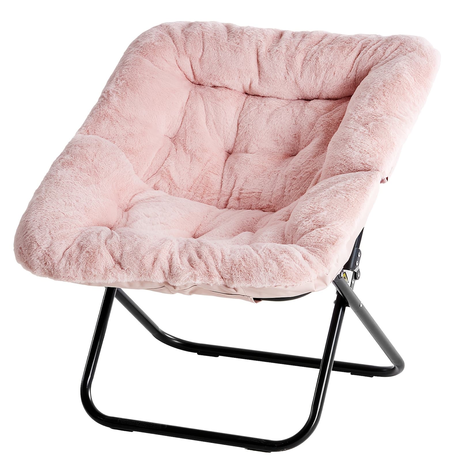TEMU Leisure Chair, Folding Portable Comfy Chair For Bedroom, Living Room, Reading, Relaxing, 450lbs Weight Capacity