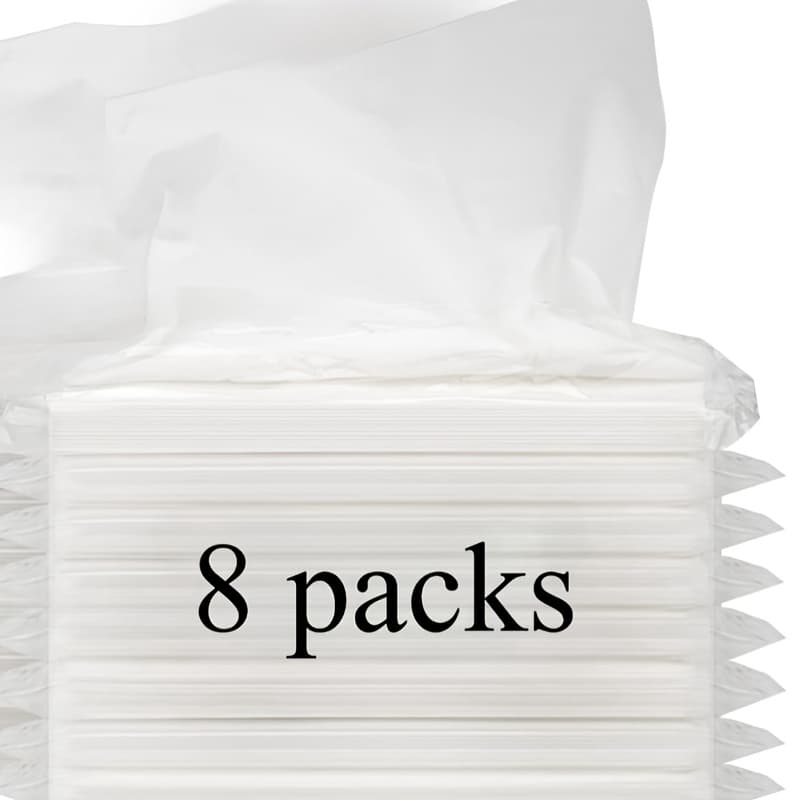 TEMU 8 Packs Of 240 Sheets Of Car Tissues, Refills For Visor , Travel Napkins, Soft And Smooth