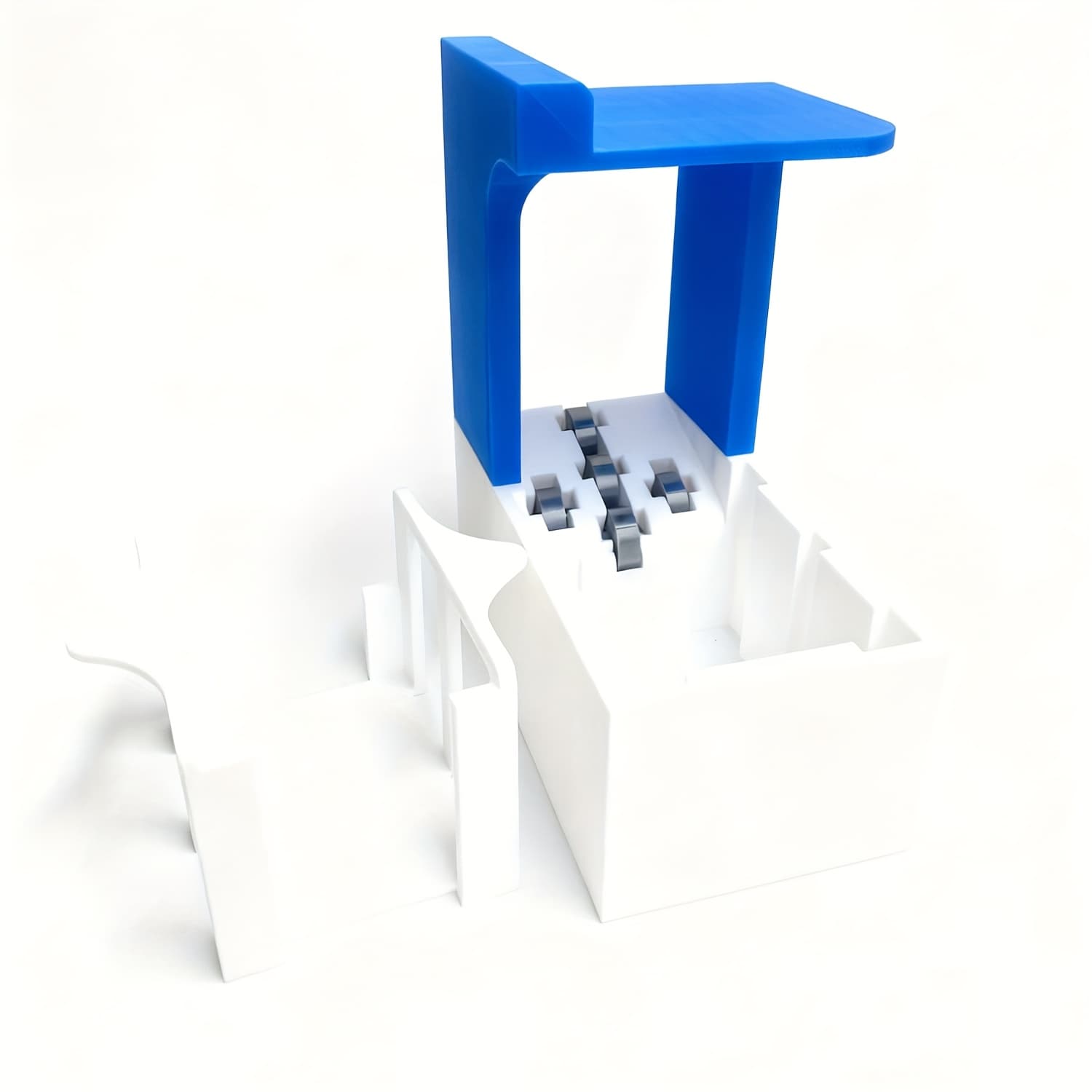 TEMU & Stand For Tcg Cards - Mtg Scanner Holder With Drop Chute & Phone Grip, For App & Unsleeved Cards