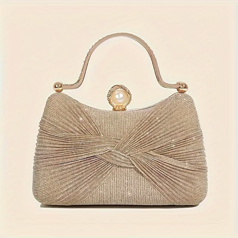 TEMU Evening Bag Clutch With Chain Body