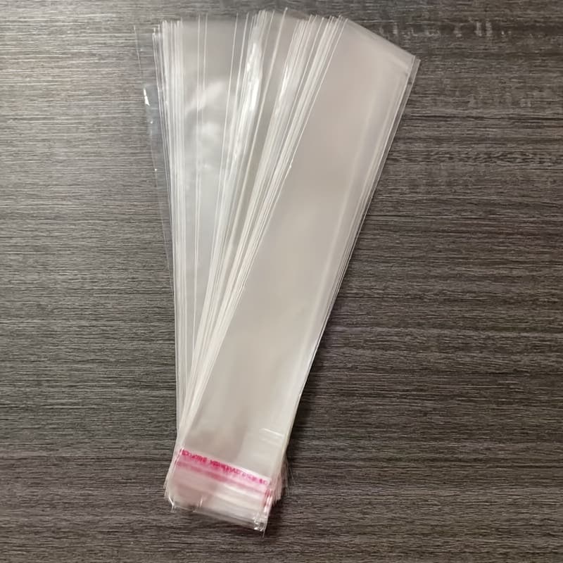 TEMU 100pcs Transparent Plastic/glassine Bags Suitable For Packaging, Self-sealing Suitable For ,, Suitable For Storage, Transport, Crafts, Hygienic Preservation Of, Medicines, Documents