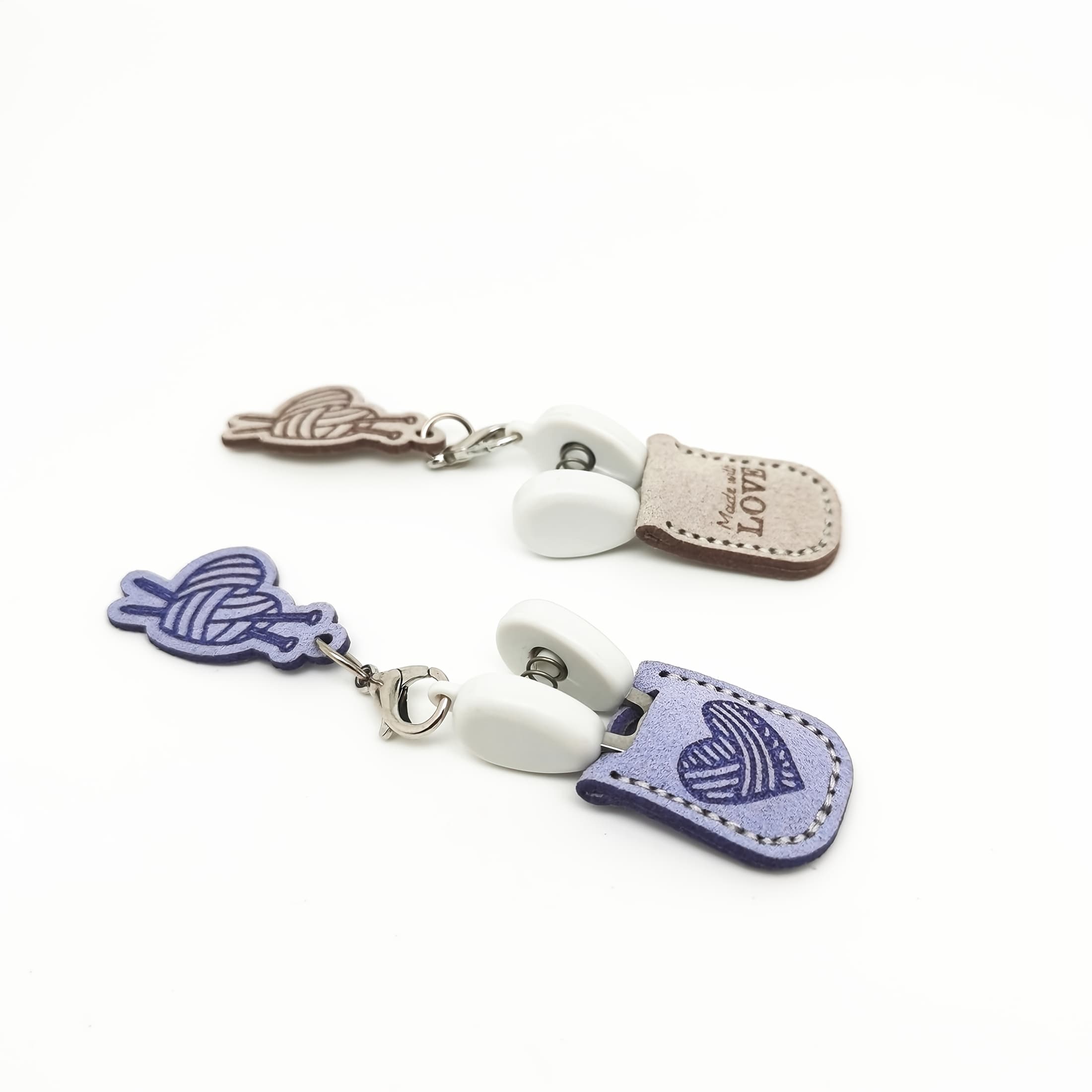 TEMU 2pcs Mini Scissors With Pendant, And Exquisite Handcrafted Thread Scissors Case, Bestie Gift, Convenient For Travel