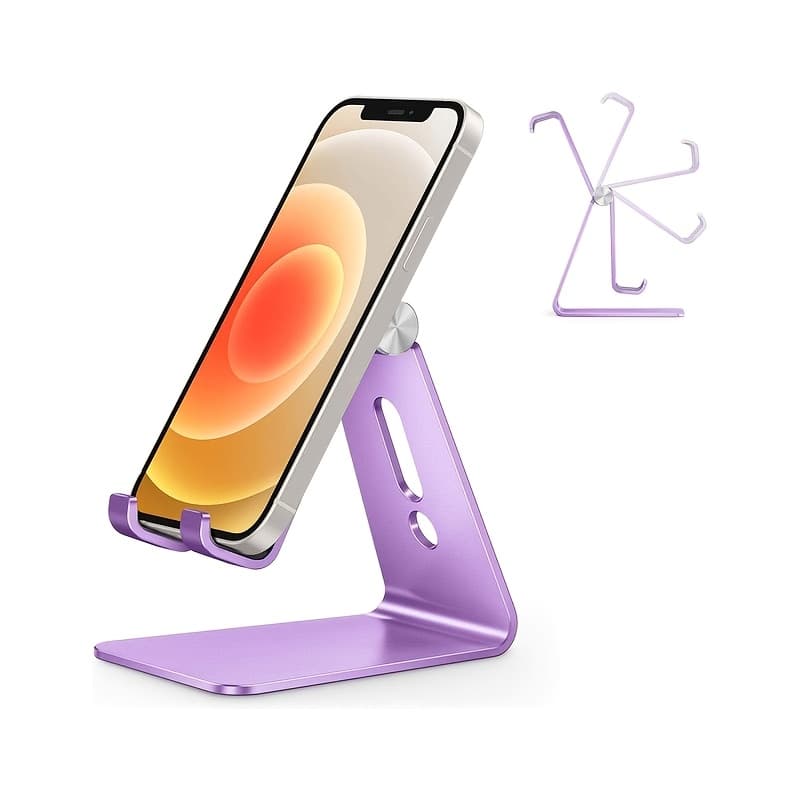 TEMU Adjustable Bracket Lazy Bracket Mobile Phone Tablet Display Stand Desktop Counter Display Stand Portable Foldable Bracket