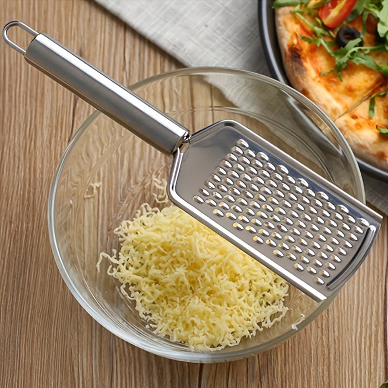 TEMU Stainless Steel Kitchen Gadget - Citrus, Cheese, Garlic, And Vegetable Slicer And Sharpener