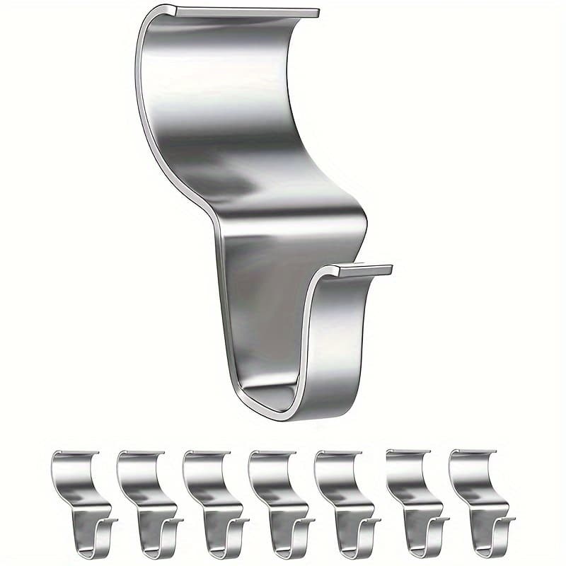 TEMU Vinyl Side Hooks And Vinyl Side Brackets Are Used For Hanging On External Hooks Of .