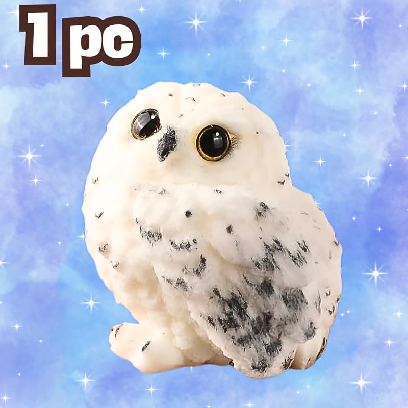 TEMU Fluffy Owl Taba Squeeze Toy, Doll, Fidget Toy, Student, Teacher, Office, Valentines Day, Birthday, , Christmas, New Year, Easter, Gift, Home, Desk, Decoration, Relaxation