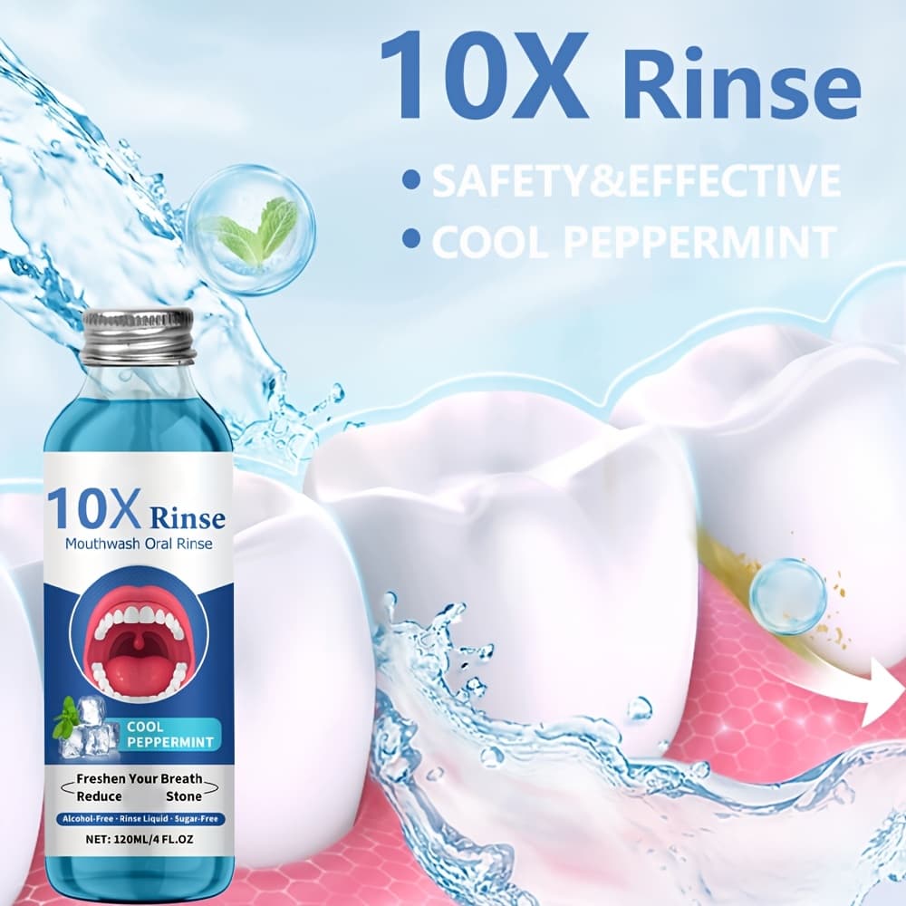 TEMU Newly Upgraded! Mouthwash- Refreshing , All Day Breath, Protects Oral, Post-meal Mouthwash, Suitable For Daily Use, Suitable For The , Essentials For Parties & Dates.