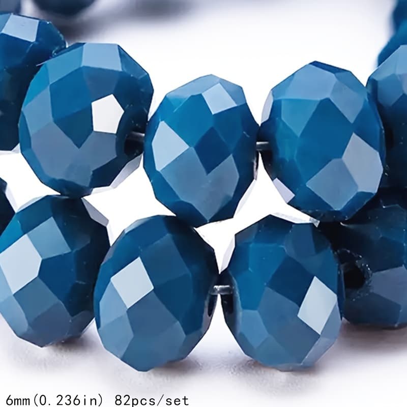 TEMU 4/6/8mm Crystal Beads Premium Super Sparkly Glass Beads Sparkling Luminous Drilled Loose Beads Pad Beads Jewelry Making Handmade Necklace Pendant Craft Supplies