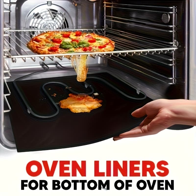 TEMU 2 Oven Mats For Electric Oven Bottoms, Thick Heavy Duty Oven Mats For Oven Bottoms, For Oven Bottoms, For Electric Gas Grills, Free Party Gifts Bbq Accessories
