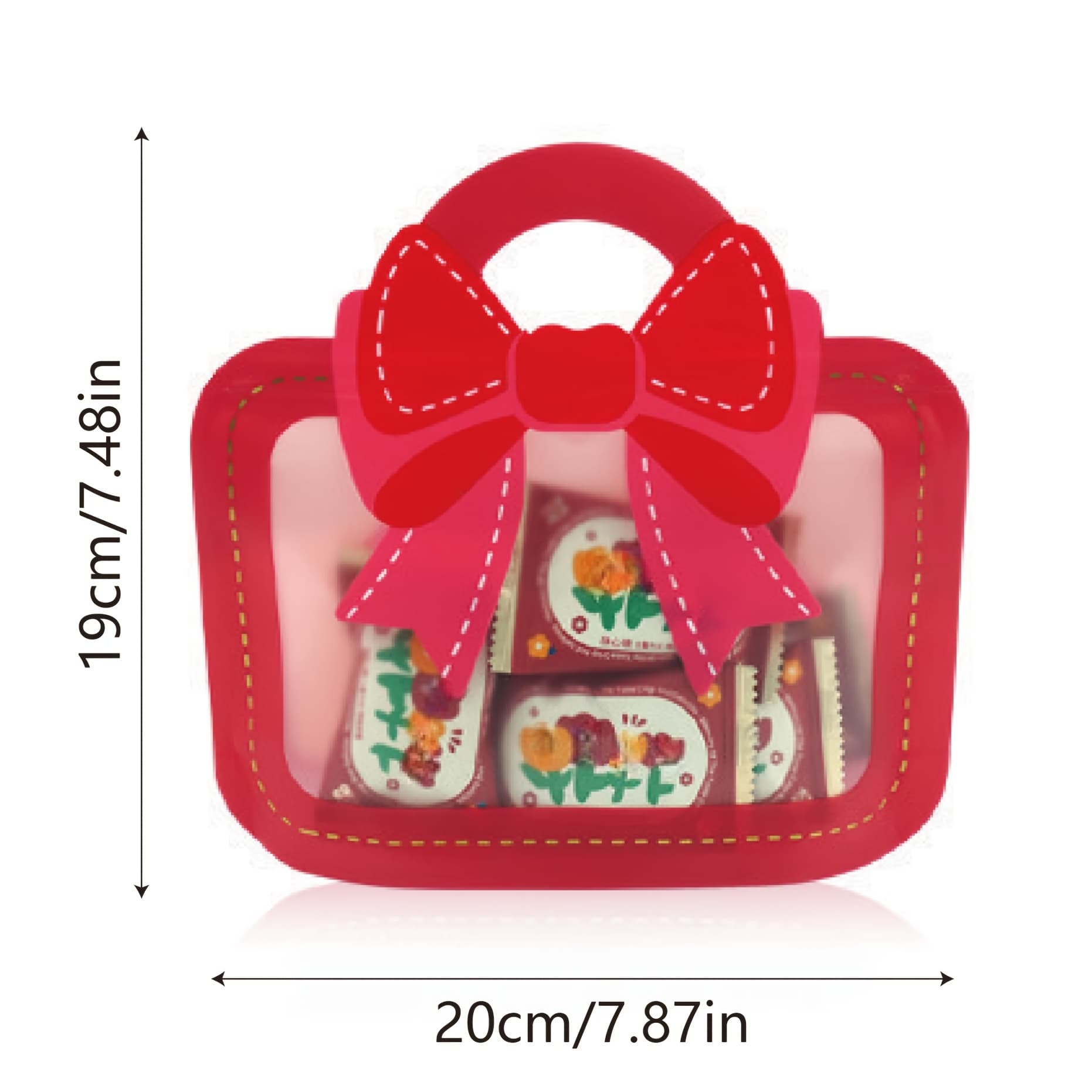 TEMU 24pcs Party Favor Tote Gift Bags, Great For Birthday/wedding/party Supplies Storage/home Handmade Storage/jewelry Storage Packaging/small Business Packing