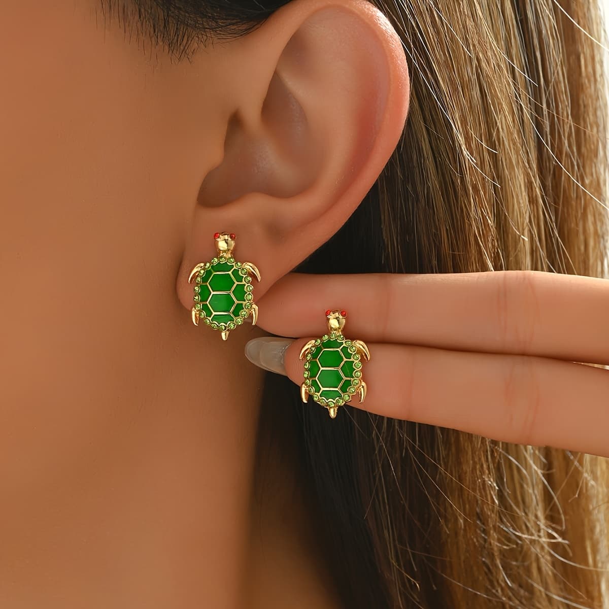 TEMU A Pair Of Elegant And Earrings