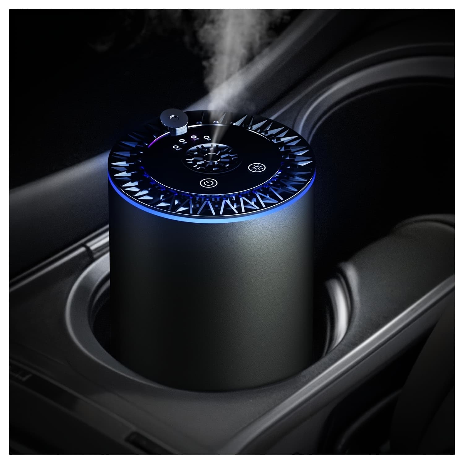 TEMU Rechargeable Car Starry Aromatherapy Machine, Smart Car Air Freshener, Car Diffuser, Auto Decorationener