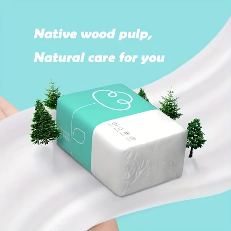 TEMU A Pack Of High-quality 4-layer Paper - 240 Sheets Each,, Suitable For Face, Toilet And Napkin, Durable Water Absorption, Suitable For Home, Dorm, Office And Outdoor Use Random Color
