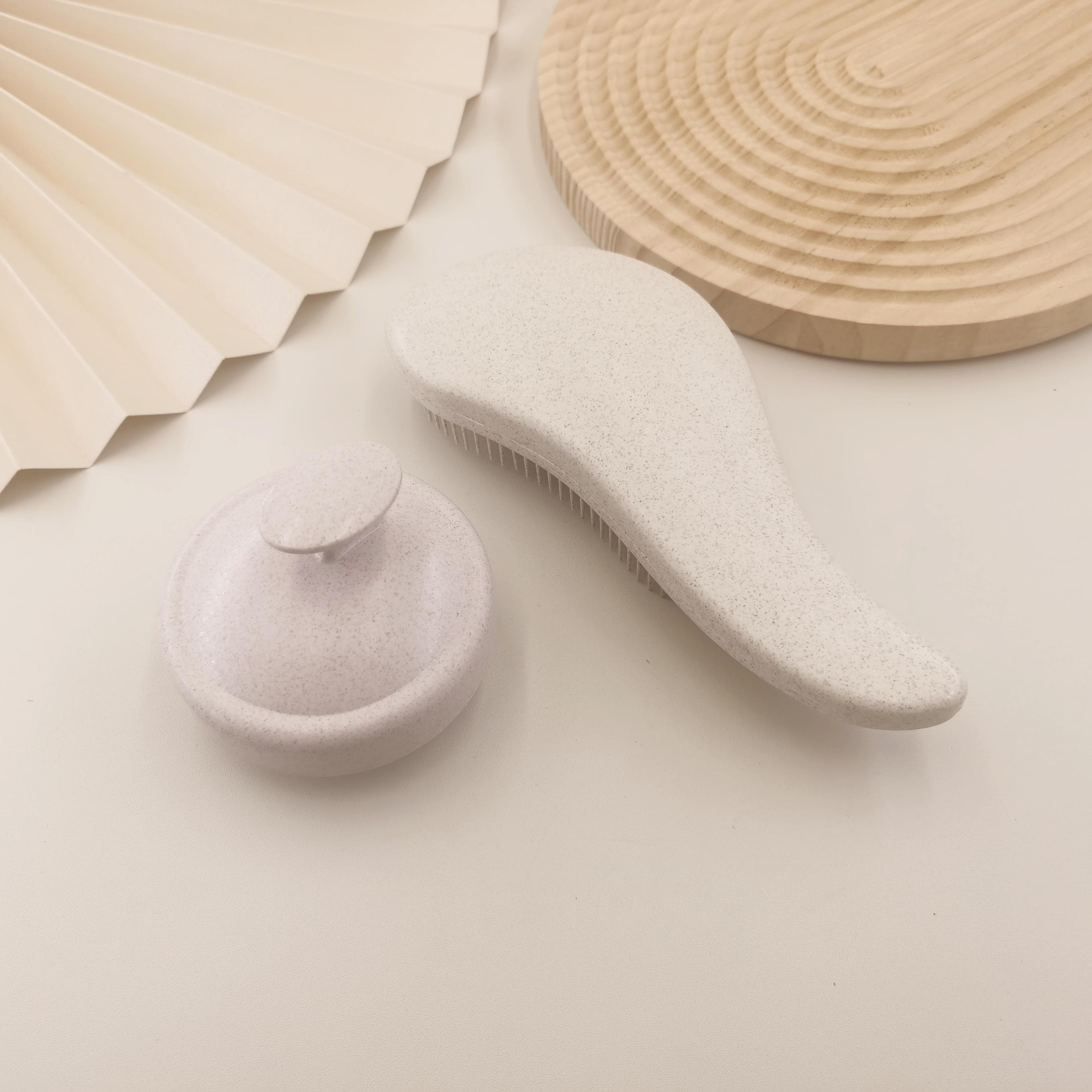 TEMU 2pcs Shampoo Set - Massage & Washing Comb , Abs Types
