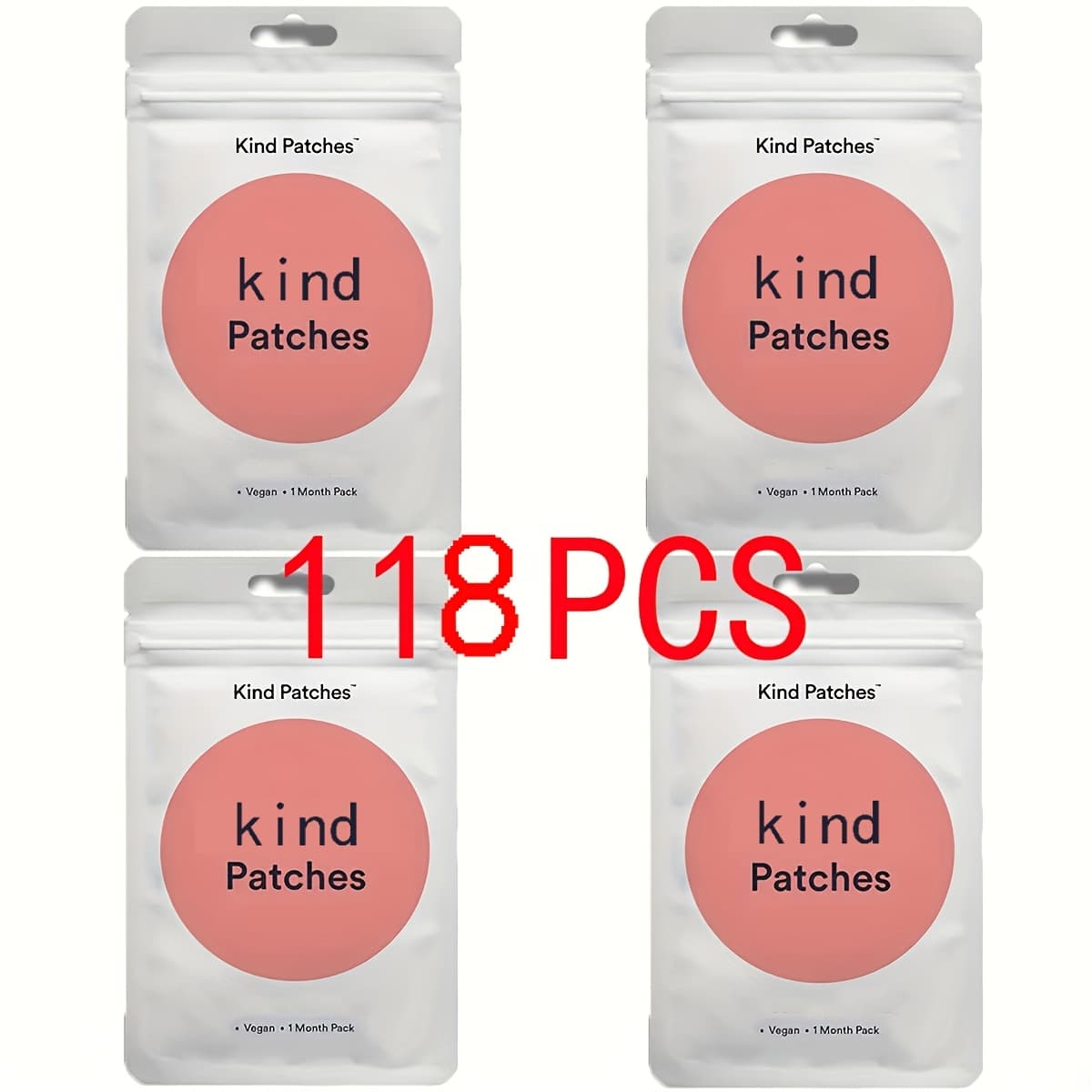 TEMU 28/58/118/178/238/358pcs Set | Mild | Natural Plant & Fruit Extract Pomegranate Patches, Body Patches, Suitable For Fitness Enthusiasts, Lasts For 1 Month