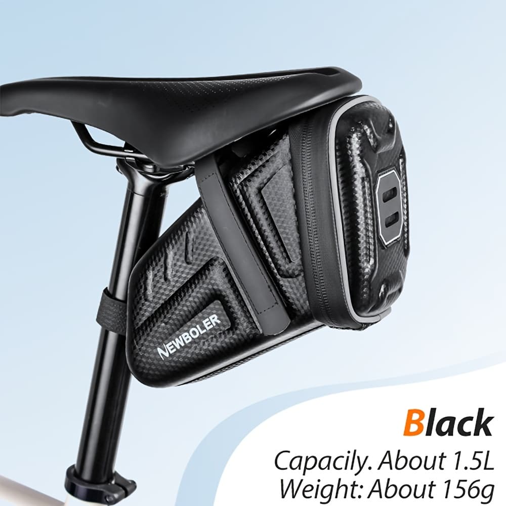 TEMU Newboler 1.5l/2.5l Bicycle Bag Mtb Road Bike Storage Seat Rear Tool Pouch Outdoor Cycling Additions