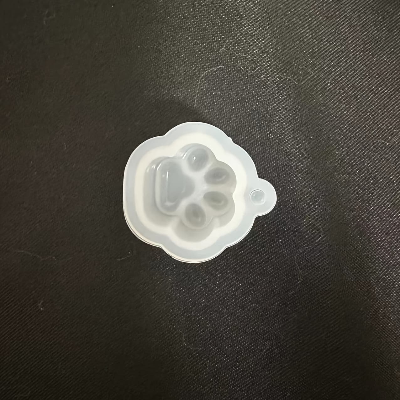 TEMU 4pcs Cat Paw Quicksand Resin Shaker Pendant Making Mold Set - Mirror Glossy Mold For Beautiful Jewelry
