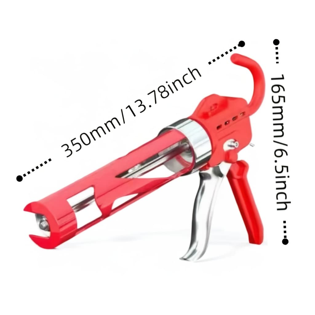 TEMU Caulking Gunmanual Caulking Gun, 10oz/300 Mlmultifunctional Caulking Gunlightweight Drip-free Caulking Gunsuitable For Filling And Sealing In Bathrooms, , And Doors.