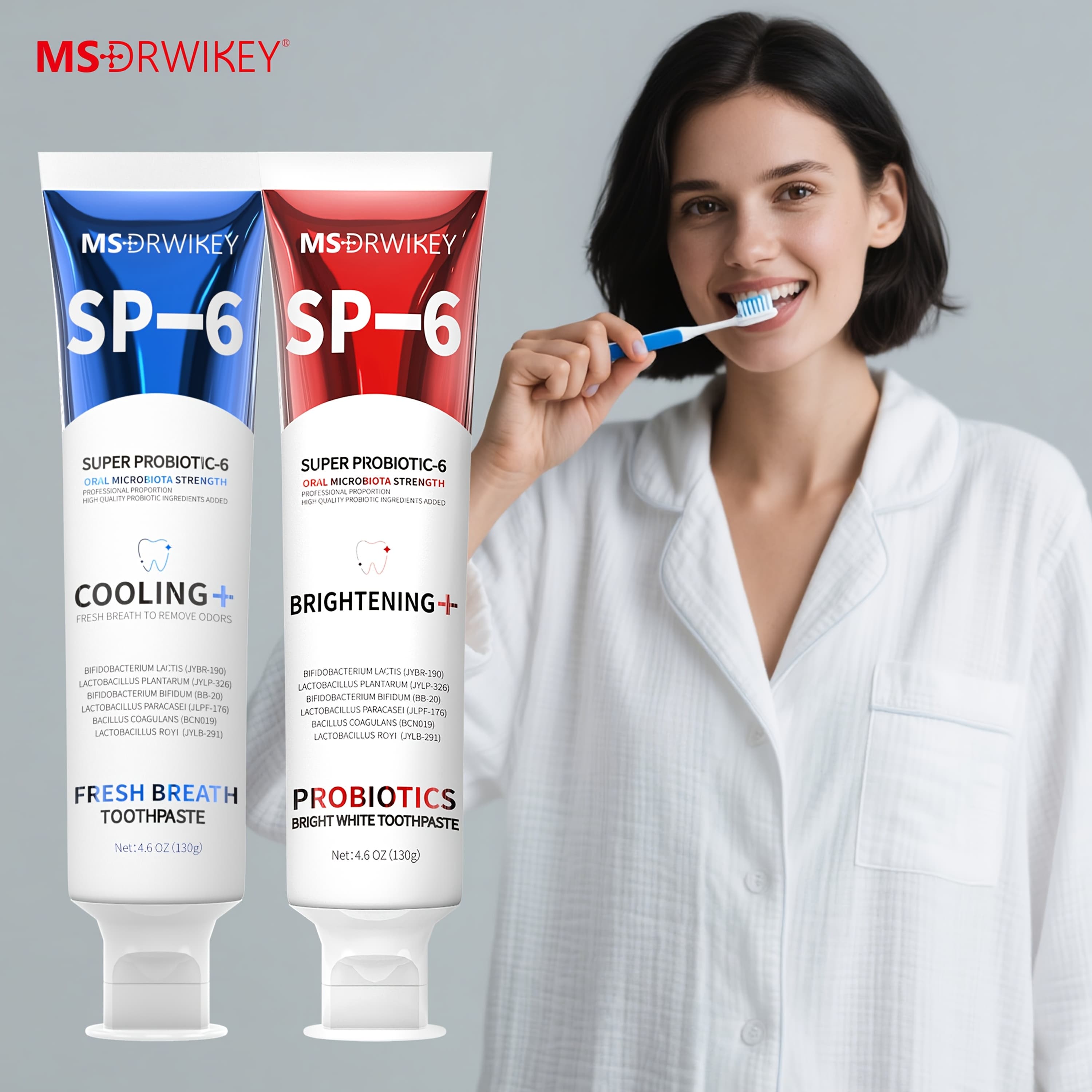 TEMU 2-pack Toothpaste Set - Toothpaste And Freshener - Flavor For A Long- That Confidently