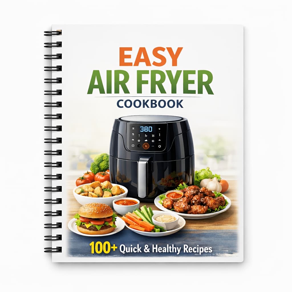 TEMU Easy Air Fryer Cookbook: 100+ Quick & Healthy Recipes