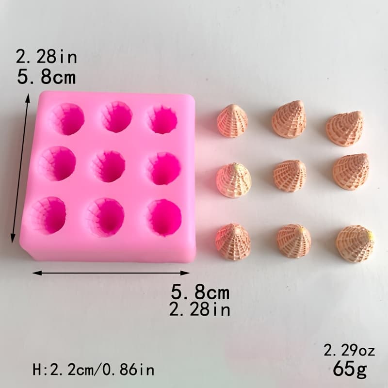 TEMU Resin Mold Egg Shape Diy Candle Plaster Drop Glue Silicone Mold