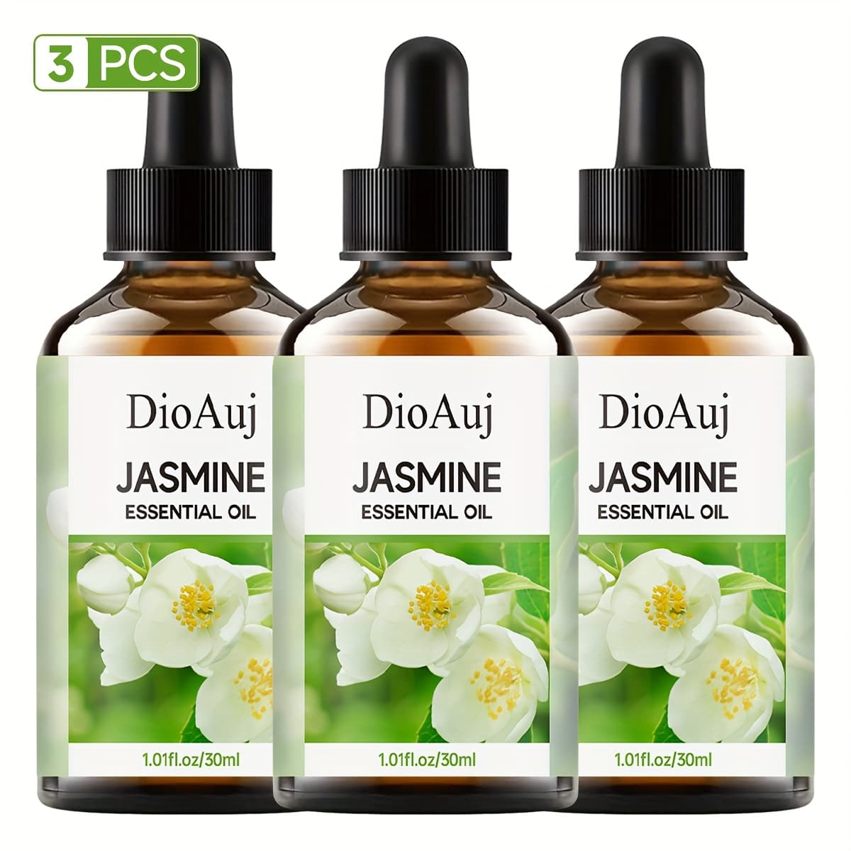TEMU Jasmine Essential Oil Is Used In Body Care Essential Oils, For Hair And Skin Care, Moisturizing Massage Oil, For Types, For Use In Diffusers And Humidifiers.