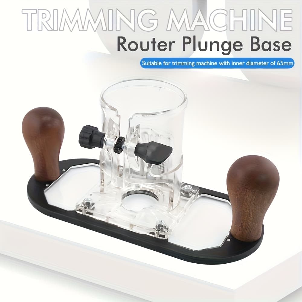 TEMU Trimming Machine, Flip Base, Modified Transparent Cover, Woodworking Small Machine, Engraving Machine Additions, Engraving, Milling, Slotting