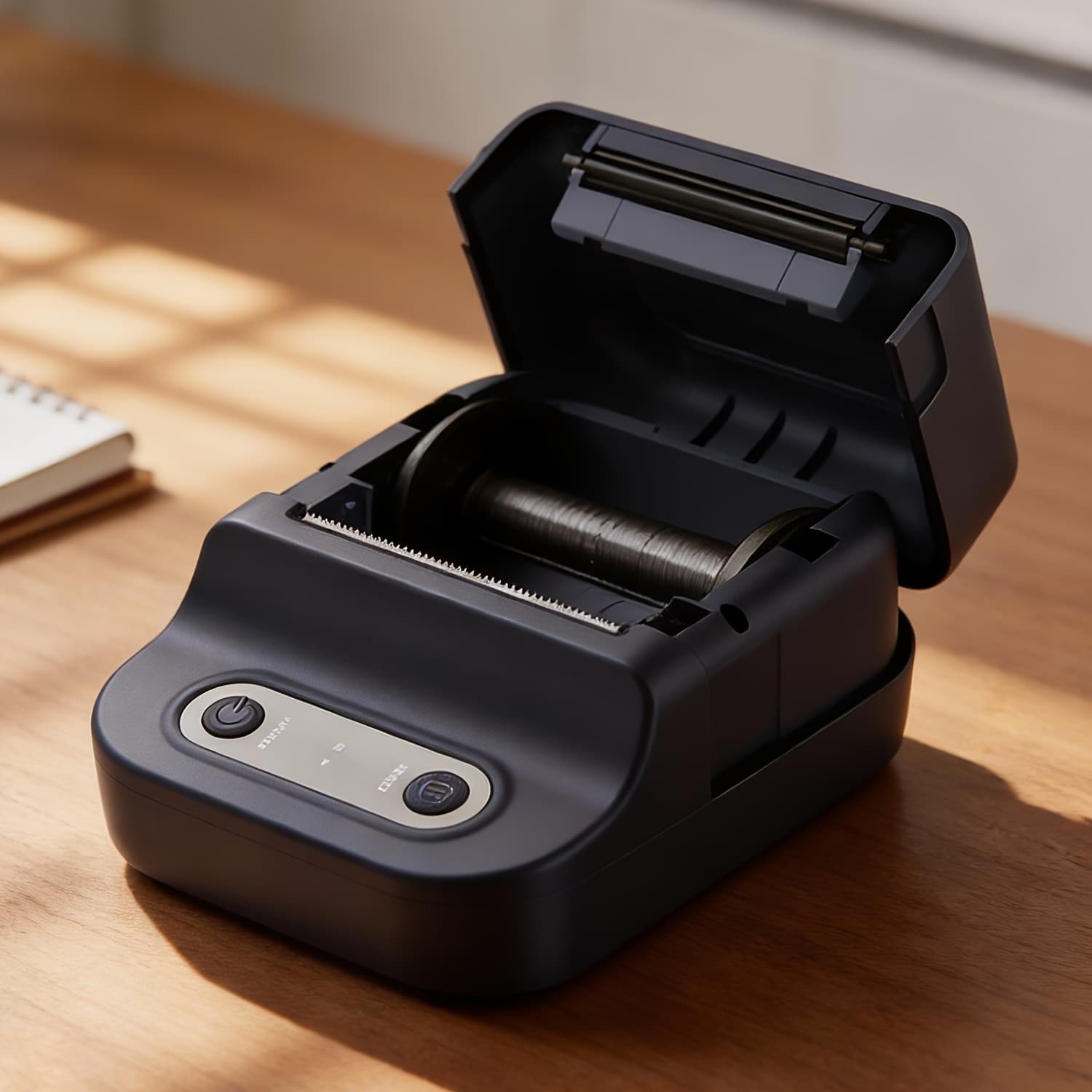 TEMU (printer Paper Sold Separately) New Multifunctional Thermal Label Printer, Compact Printer, Ideal For Printing Photos And Labels Perfect For Office, Home, And Commercial Use, As Well Creation