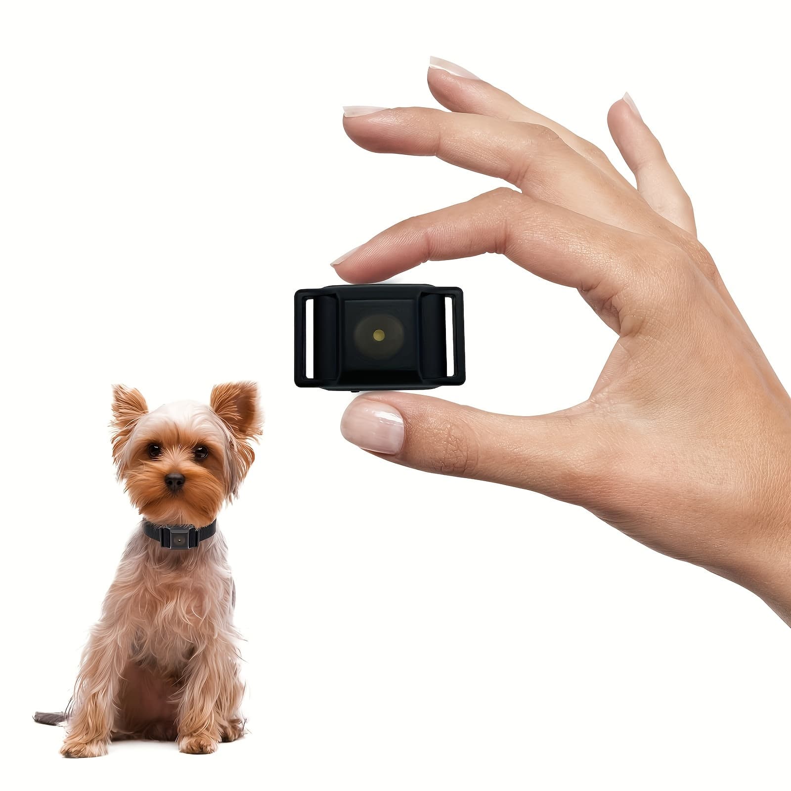 TEMU Tiniest Bark Collar For Small Dogs 5-, Only 1.6 * 1in & 0.42oz, With Vibration &sound, Extra Small & Rechargeable, 5 Levels
