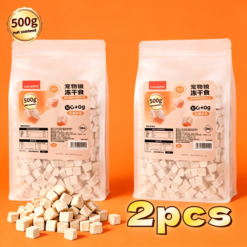 TEMU 2pcs Pet Chicken Freeze-dried Chicken Universal 1080g