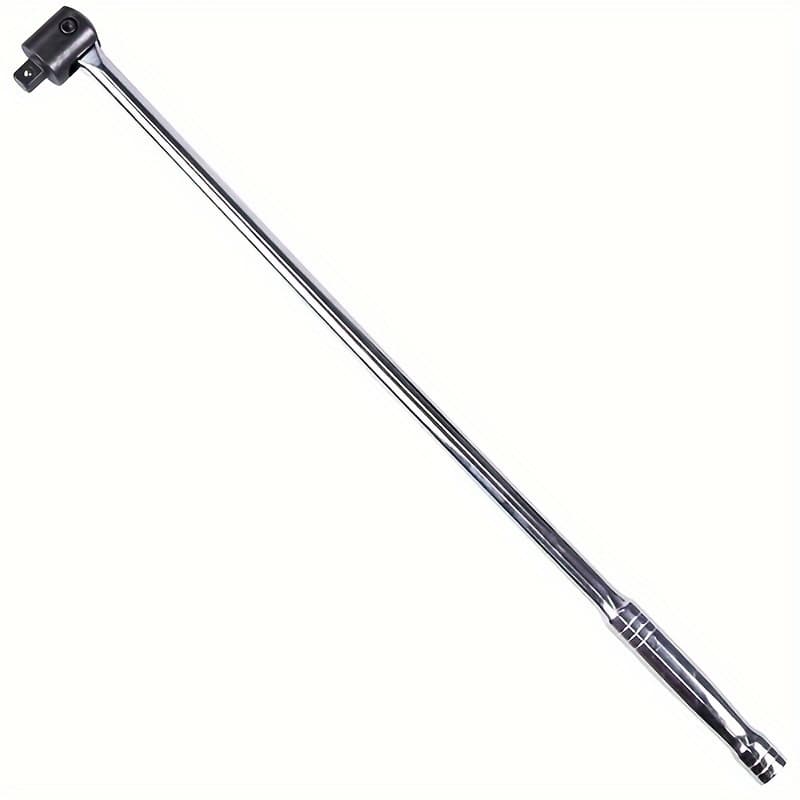 TEMU Automotive Essentials 1/2" , 24" Extension Bar, Flexible Alloy , Shock-resistant & -friendly, Tire Replacement/machinery Maintenance