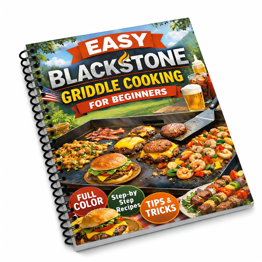 TEMU Blackstone Griddle Cookbook For Beginners With Easy And Quick Outdoor Recipes
