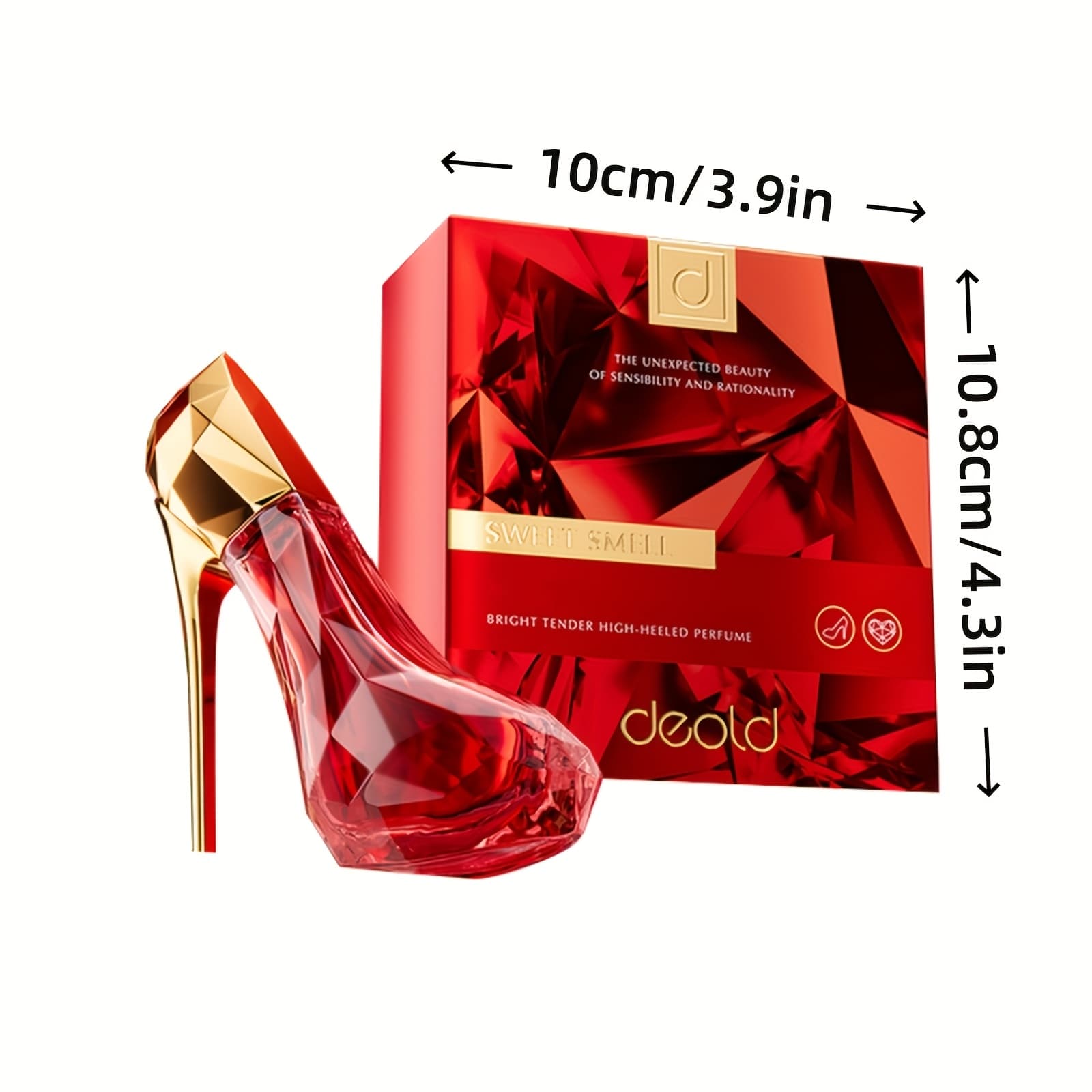 TEMU 30ml High Heel Styling Perfume Eau De Parfum Spray Fragrance Parfum Lasting And Personal Perfume For Women And S