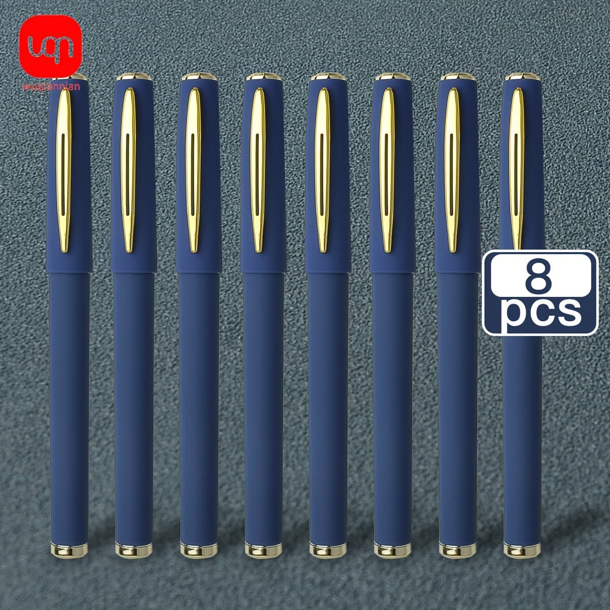 TEMU 4/8 Blue Gel Pens With A 0.7 Mm Tip, Offering A And Comfortable Grip For Extended Writing. Ideal For Calligraphy Practice, Everyday Writing, And Exams, During Back-to-
