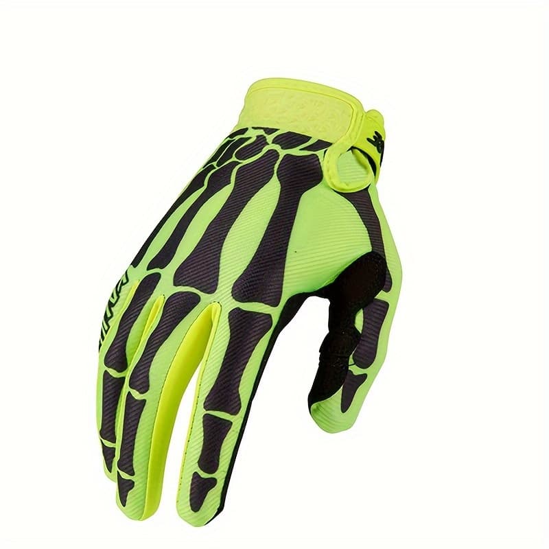 TEMU Touchscreen Unisex Full-finger Cycling Gloves For Outdoor Sports, Lightweight Design
