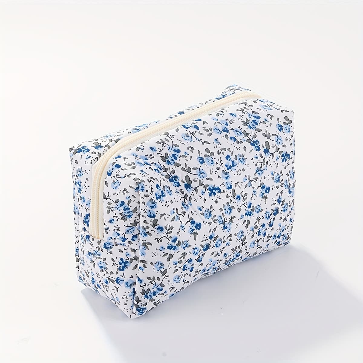 TEMU 1pc A Floral Bag, Spacious Enough For Outdoor Storage, And A Convenient Toiletry Pouch