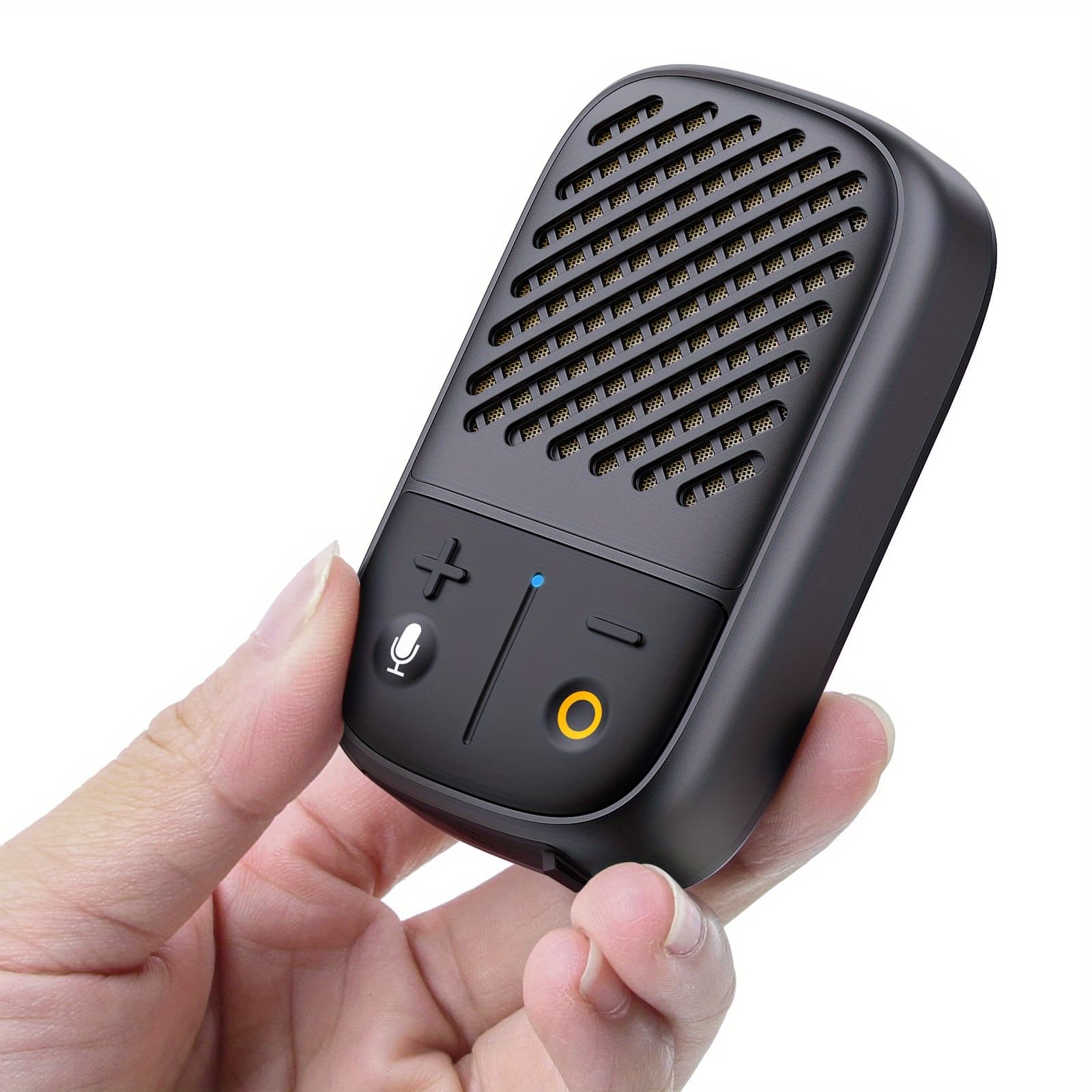 TEMU Wearable Wireless Speaker (supports Tf Card), Built-in Calling Speaker And Microphone, 600ma Rechargeable Battery, High-fidelity , Suitable For Outdoor Workers And Office Workers