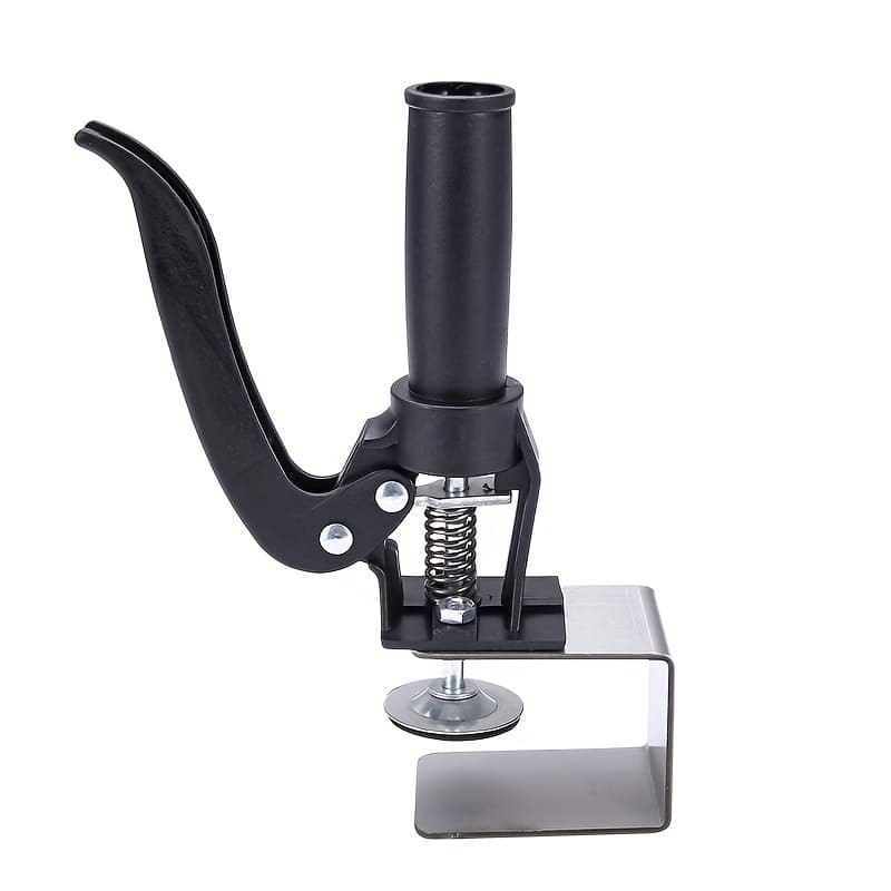 TEMU 1pc Adjustable Drawer Clamp | Heavy-duty Front Mounting Clip For Desk/table Installation | Locking And Universal Fit Design