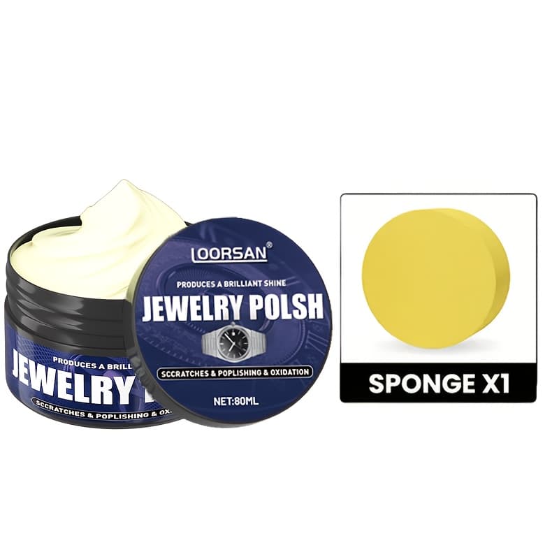 TEMU Loorsan Watch Polishing Paste And Jewelry Renewal Cream - Scratch Remover For Metal Frames, Stainless Steel, Watch Straps And Jewelry - Restores Shine, Deoxidizes, No Power Needed