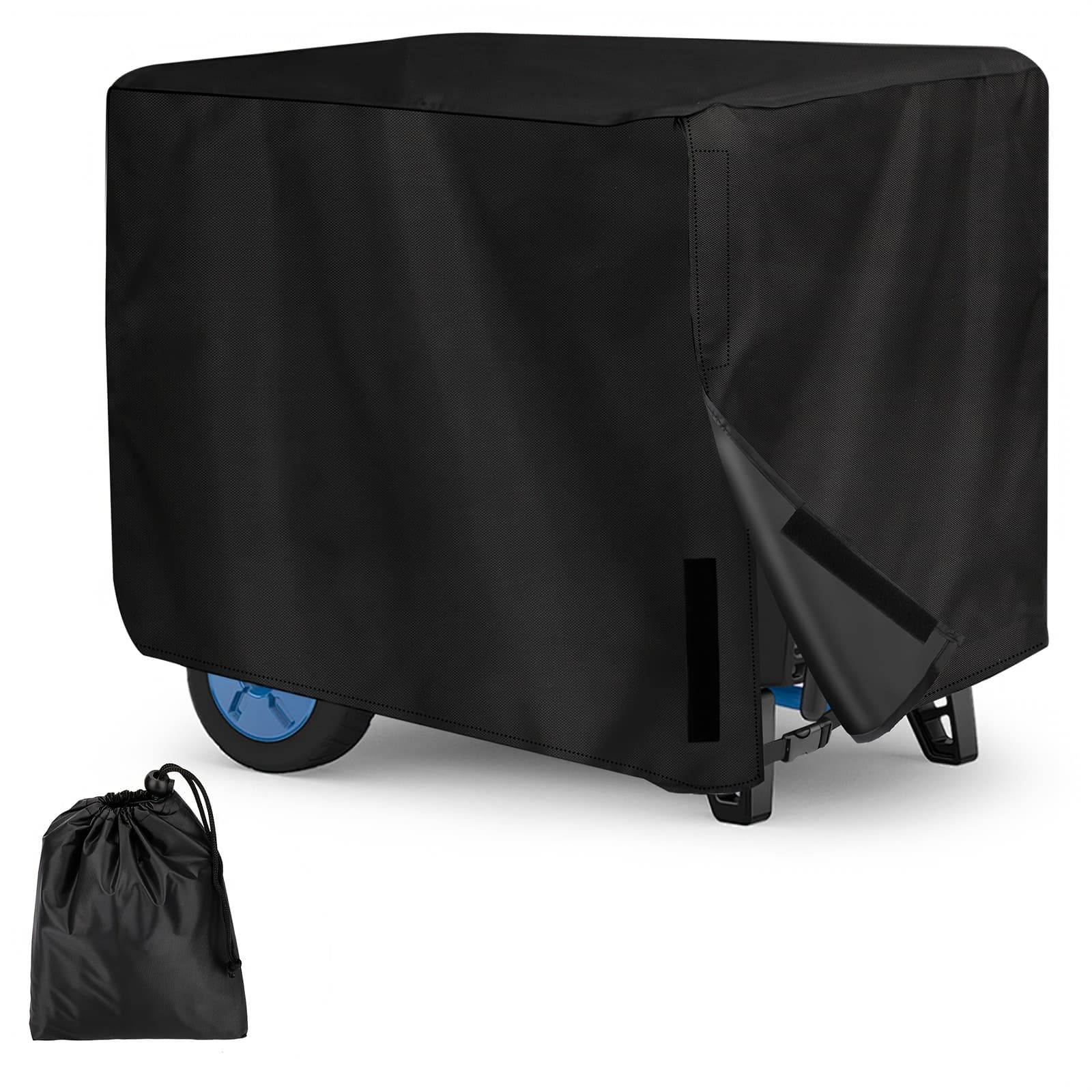 TEMU Heavy Duty Waterproof Generator Cover, Outdoor Universal Generator Protector For Portable Generators With Storage Bag, 65*51*51cm