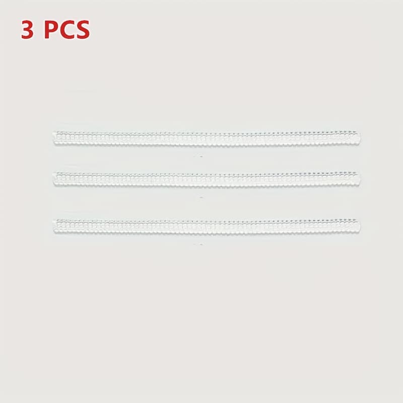 TEMU 3pcs Transparent Invisible Ring Size Adjusters - No Assembly Needed, Secure & Discreet Fit For Wedding Bands, Special Occasions & Jewelry Gifts, Band Sizing Solution, , Polished Finish