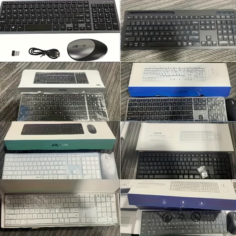 TEMU 2pcs Bulk Keyboards - Optical Tracking Gaming And Computer Keyboards With , Black (random Shipment May Not Mice), Gaming Keyboards | Standard Keyboard Layout | Durable Keyboards, Keyboard Gaming