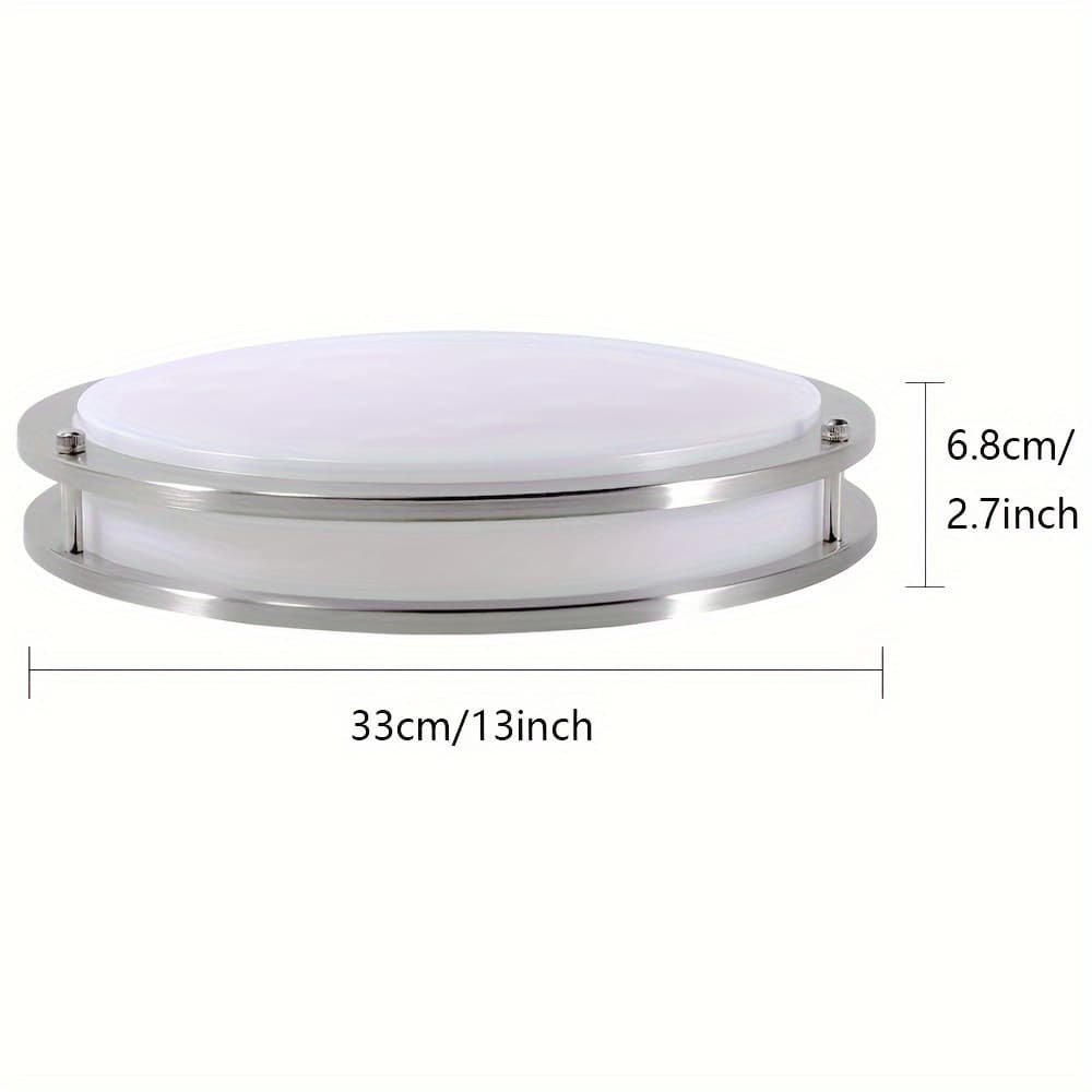 TEMU Led Ceiling Light Fixture 13 Inch Ceiling Lights Flush Mount 36 W Dimmable Ceiling Light Adjustable Kitchen Lighting Fixtures Ceiling For Bedroom Living Room Hallway