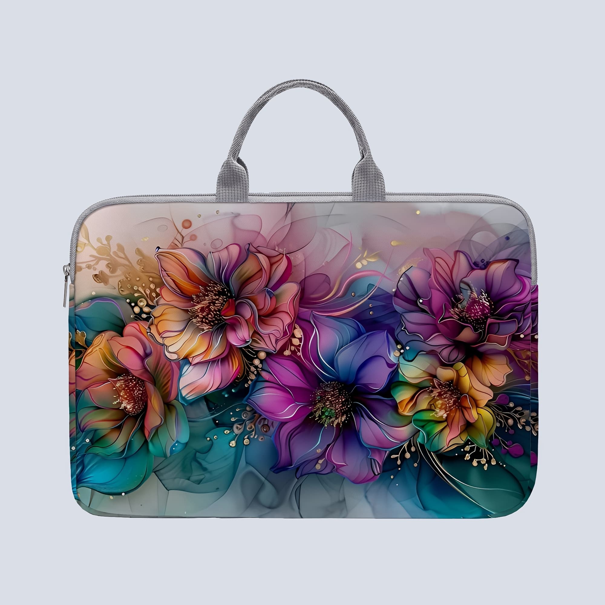 TEMU Laptop Case, Fabric Briefcase-style Sleeve, Suitable For 14-inch Laptops, Soft Laptop Cover, Briefcase-style Tablet Case, Zippered Laptop Pouch, Secure Laptop Sleeve