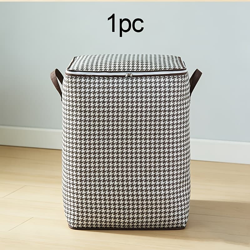 TEMU 1/3pcs 140l Large Capacity Storage Bag With Reinforced For