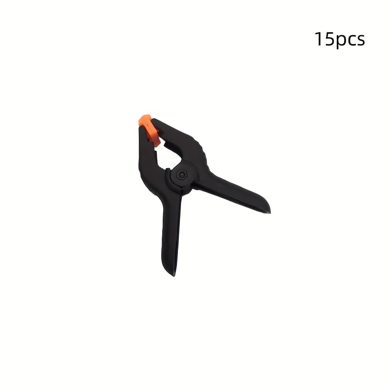 TEMU 15pcs Durable 2-inch Spring Clips, Suitable For Woodworking, Home , And Diy Projects, Suitable For Camping And Spring