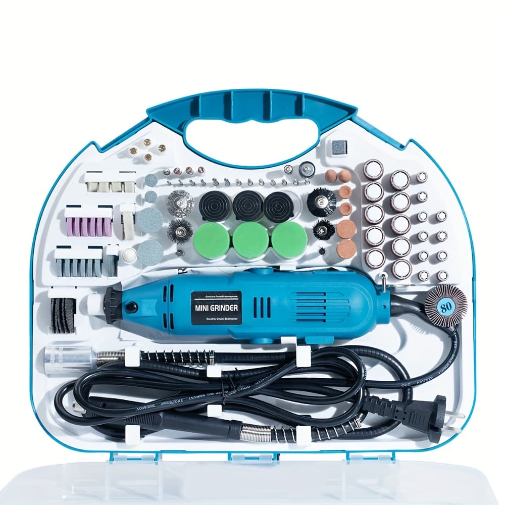 TEMU Zeekmuss 211 Rotary Tool Kit, 5 Speed Adjustments 10000-37000rpm, With Flex Shaft And Multifunctional , 211 Additions, Power Multipurpose Set For Craft Projects And