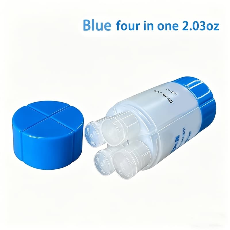 TEMU /3-in-1 Travel Bottles - Leak-proof Refillable Toiletries For Gym, Camping, And Travel - Perfect For Women And Men